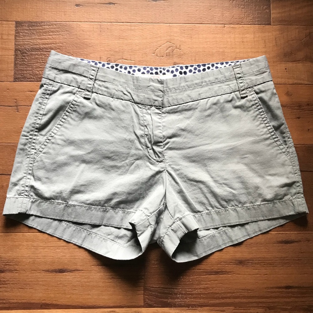 J. Crew Chino Broken In Shorts